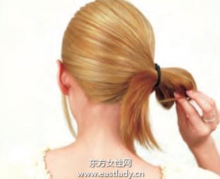 2013最新侧花苞发型设计简约不简单