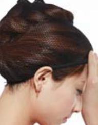 时尚女士假发打造蓬松造型