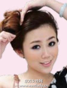 适合懒MM的好看发型扎法