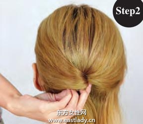 上班族公主头发型设计令头部线条更好看