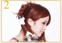 清甜中分内卷发 浪漫随性波西米亚风情