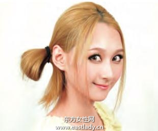 2013最新侧花苞发型设计简约不简单