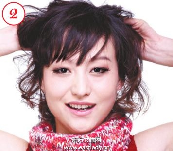 彩色小夹子打造时尚靓丽发型