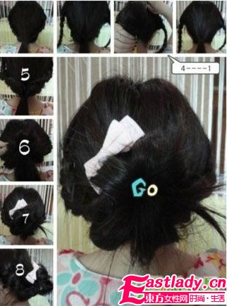 2012最新十款盘发发型设计