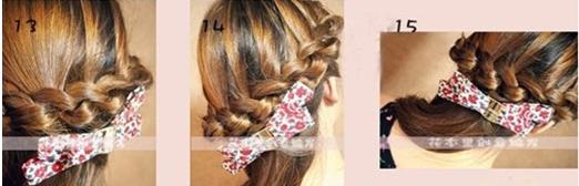 简单韩式长发编发发型 一学即会