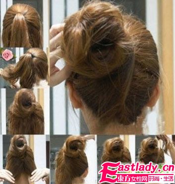 2012最新十款盘发发型设计