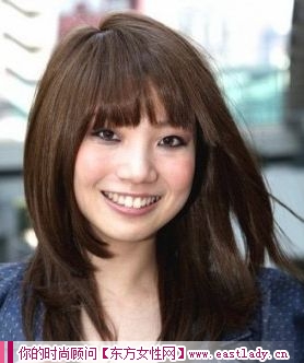 方脸形要如何设计发型