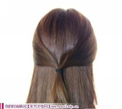 DIY韩式盘发让MM们立马拥有淑女气质
