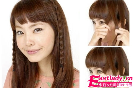 教你打造8款俏丽麻花辫发型