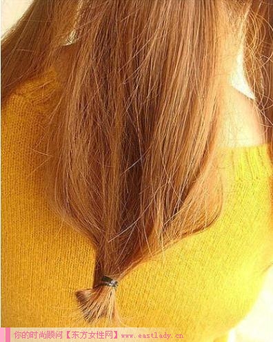 简单韩式盘发十步骤 提升你的魅力值