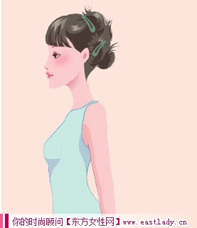 高雅古典盘发步骤起圆润脸型作用