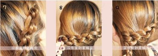 简单韩式长发编发发型 一学即会