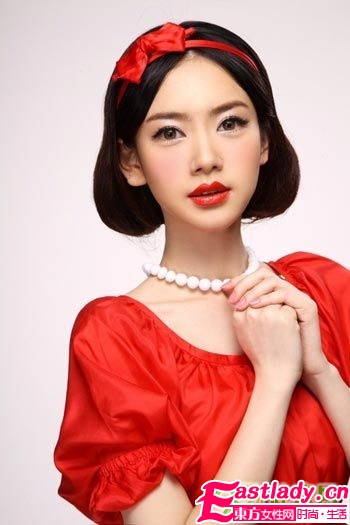 美女戚薇私家珍藏发型show