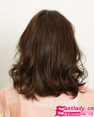 中卷发发型设计 打造完美小脸