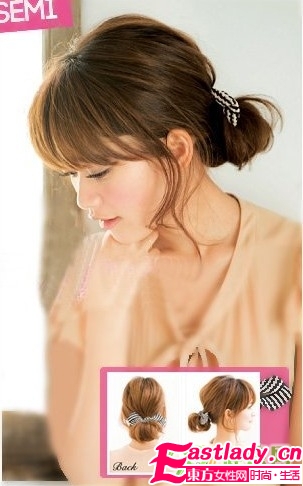 6款夏日清凉花苞头