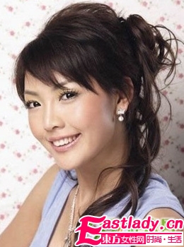 靓发型 瓜子脸如何修出来