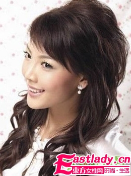 靓发型 瓜子脸如何修出来