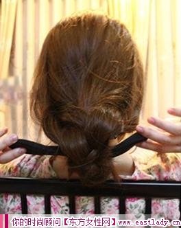 简单韩式盘发步骤 只需几步就改变你的气质