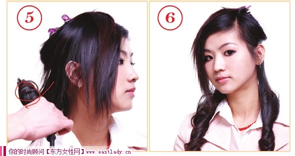 DIY最新潮的卷发发型