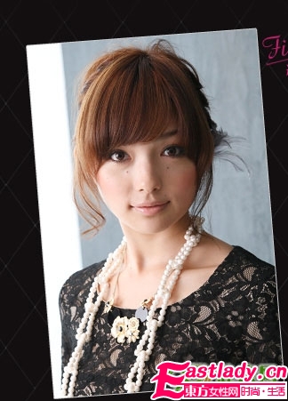 强荐 节日款靓丽发型DIY步骤图解