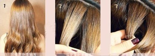 简单韩式长发编发发型 一学即会