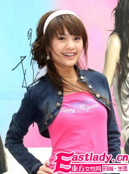 明星典范 复古刘海的11种搭配范儿