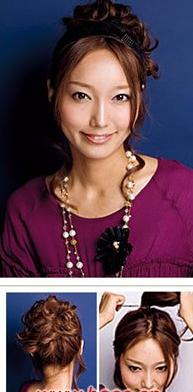 DIY六种简单韩式盘发发型 你都学会了吗