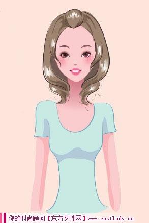 简单五步卷发发型造型 时尚高雅