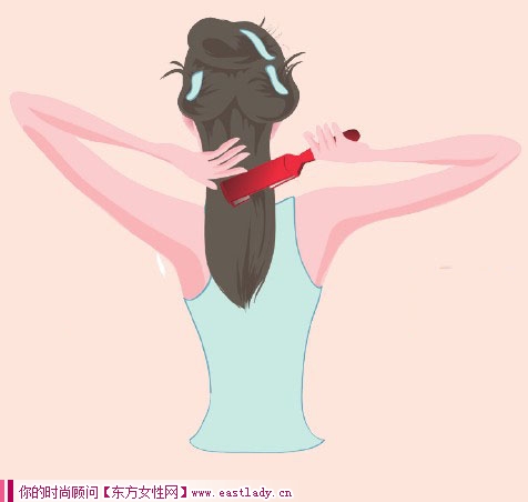 高雅古典盘发发型 大脸变小脸