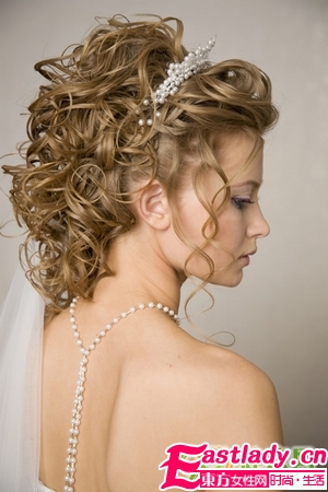 18款唯美新娘发型 最美的刹那