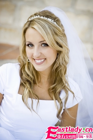 18款唯美新娘发型 最美的刹那