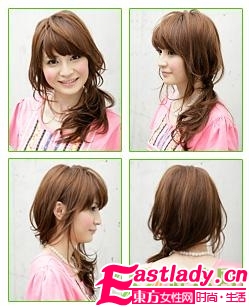 中发MM侧扎马尾DIY步骤图解