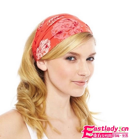 16款丝巾扎发法 人美发更美