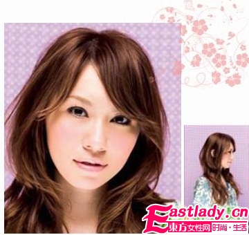 风情刘海 打造最美蓬松卷发