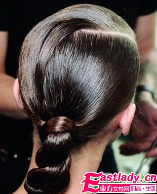 09最新韩国优雅新娘盘发