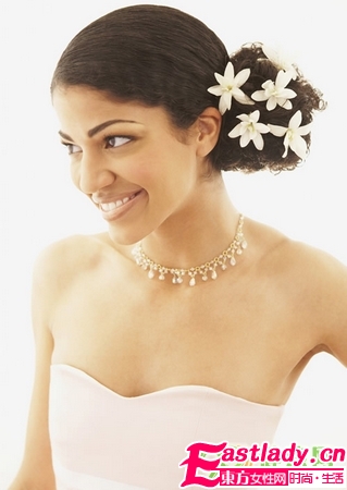 18款唯美新娘发型 最美的刹那