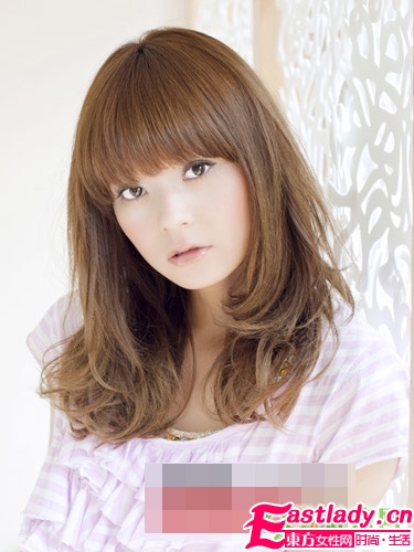 适合国字脸MM的发型