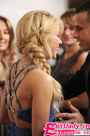 女星三款超美精致麻花辫