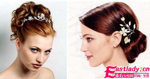 美丽绽放 新娘十八款柔美发型