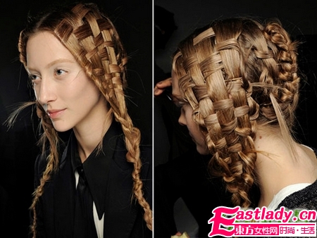 秀场最具艺术感的＂疯狂＂辫子