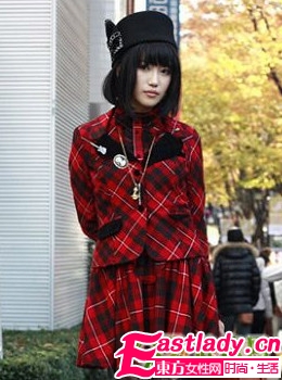 古怪精灵 日本街拍魔幻瘦脸发型秀