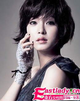勾人风 韩星性感短发造型秀