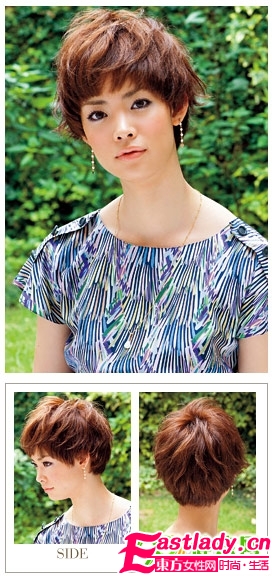 入秋发型DIY 甜美日系蓬松卷发