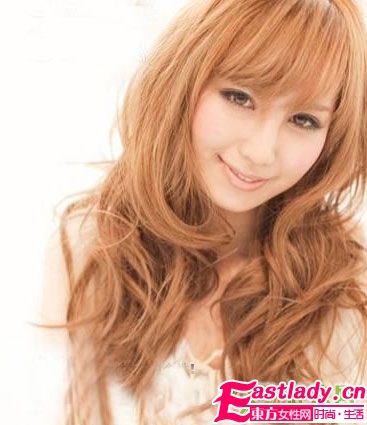 时髦日系长卷发 瘦脸百分百