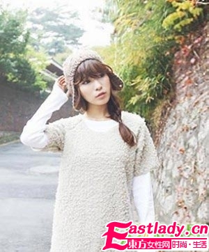 入冬时尚 看线帽如何搭配大卷发