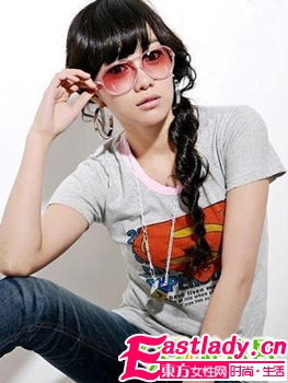 超实用显瘦韩式盘发技巧