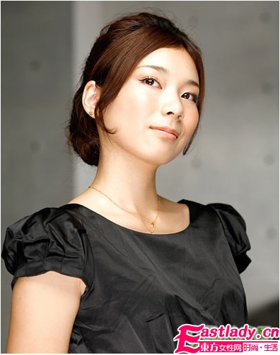 唯美气质 五款浪漫韩式盘发