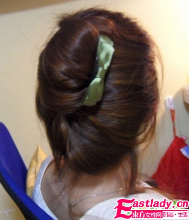 超简单又优雅好看的盘发步骤图解