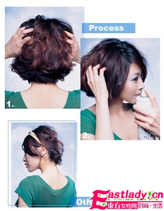 DIY时尚发型 散发浓浓女人味