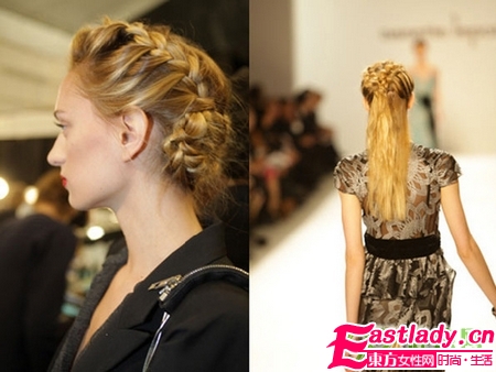 秀场最具艺术感的＂疯狂＂辫子